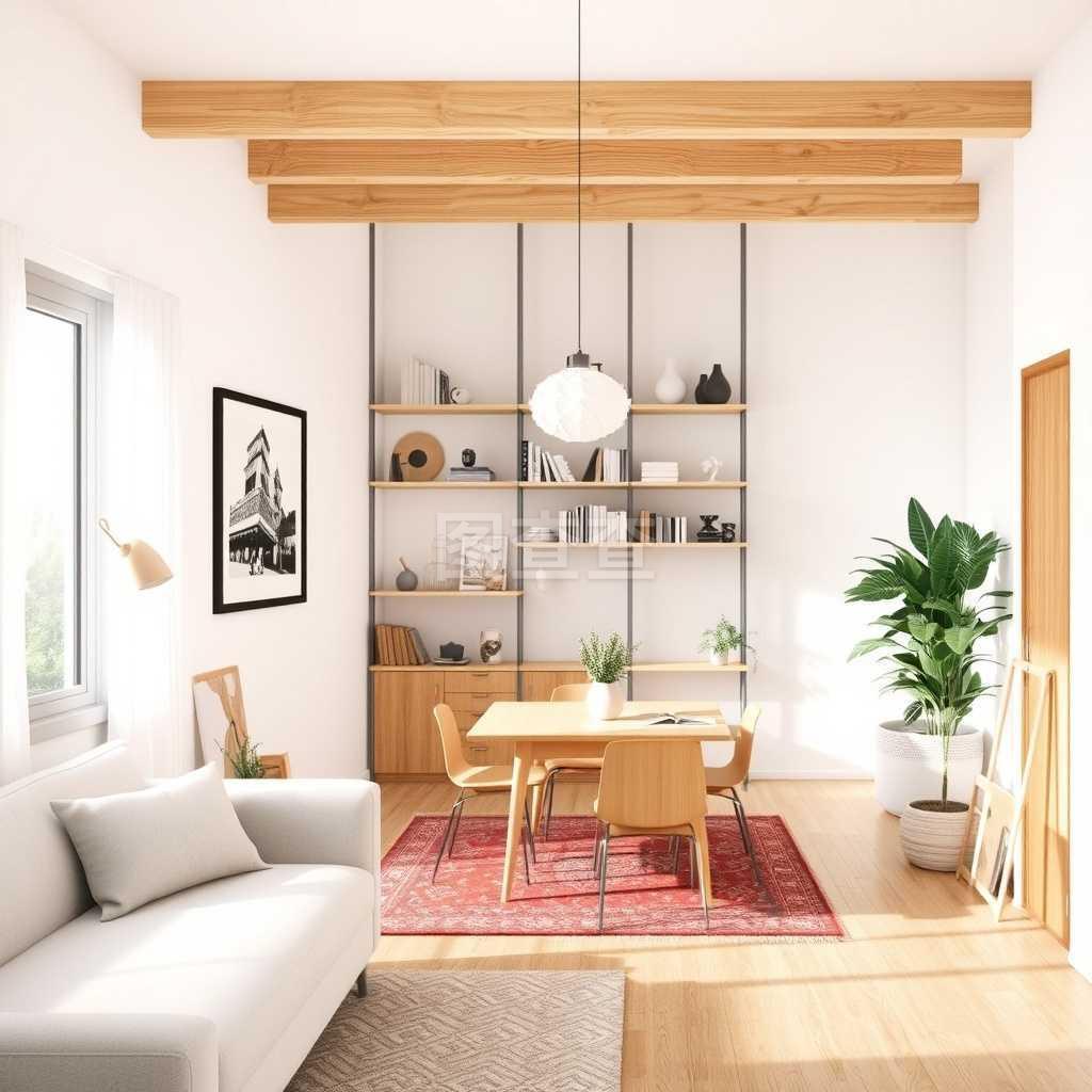 用于設計師和施工人員矢量的應用程序,家庭內視圖3D結構,室內物品,書架和書籍。管理的特殊工具。室內建筑,室內裝飾